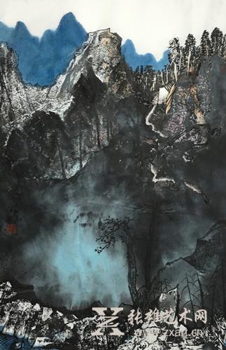 李肇瑜 《家住高山上》 46x69cm 李肇瑜 《家住高山上》 46x69cm