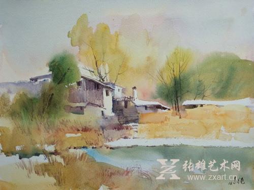 孙志纯《正午》 48×36cm 孙志纯《正午》 48×36cm